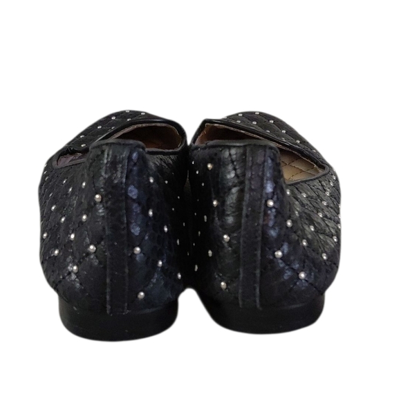 Vince Camuto Silver and Black Flats with Sleek Design - Picture 6 of 9